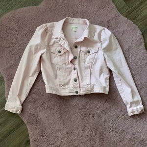 Pink Denim Jacket | Size: Large